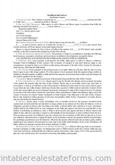 Installment Land Contract Installment Land Contract
