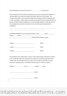Assignment - Joint Ownership with Right of Survivorship