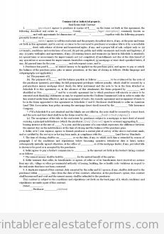 Commercial Or Industrial Property - Real Estate Sale Contract