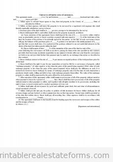 Contract to Sell Land in Series of Conveyances Contract to Sell Land in Series of Conveyances