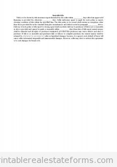 Insurable Title
