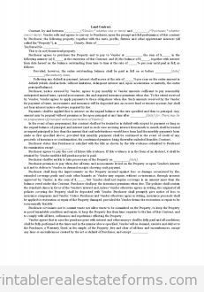 Land Contract