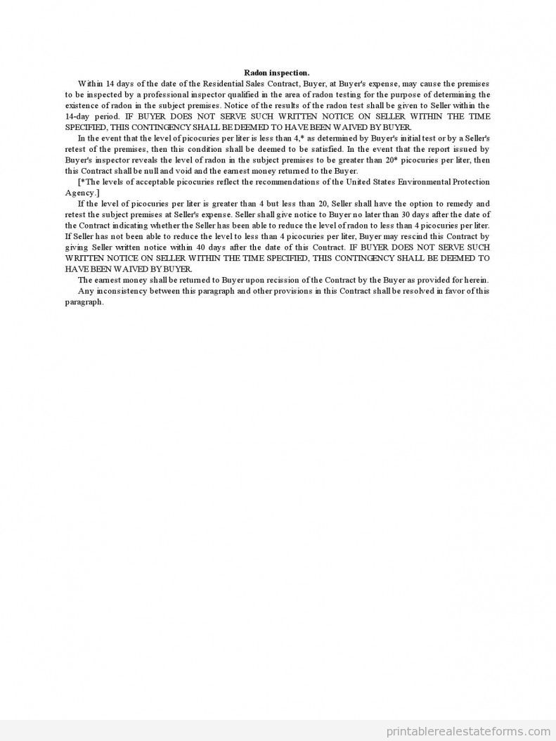 Radon Inspection
