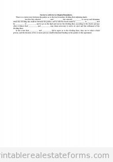 Survey to Settle Lost Or Disputed Boundaries