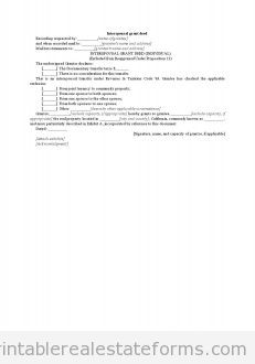 Interspousal Grant Deed Interspousal Grant Deed