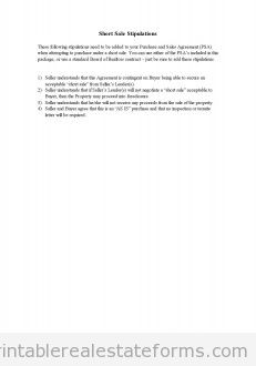 Short_Sale_Stipulations Short_Sale_Stipulations