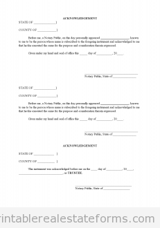 Assignment of Beneficial Interest in a Trust