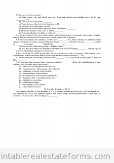 Attorney's Final Certificate