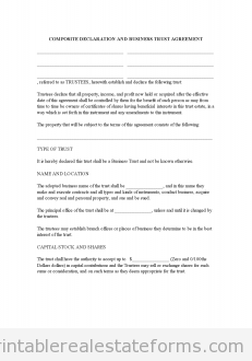 BUSINESS TRUST AGREEMENT BUSINESS TRUST AGREEMENT