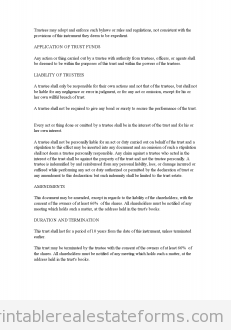 BUSINESS TRUST AGREEMENT BUSINESS TRUST AGREEMENT