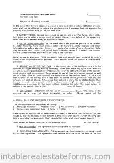 CONTRACT TO SELL ON LAND CONTRACT