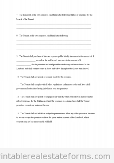 Commercial Lease Commercial Lease