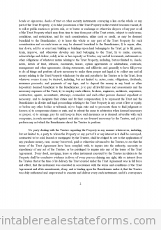 Deed to Trustee
