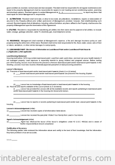 Standard Real Estate Lease Agreement (buying)