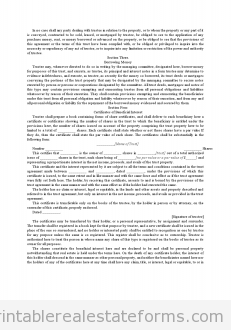 With Transferable Certificates Of Beneficial Interest With Transferable Certificates Of Beneficial Interest