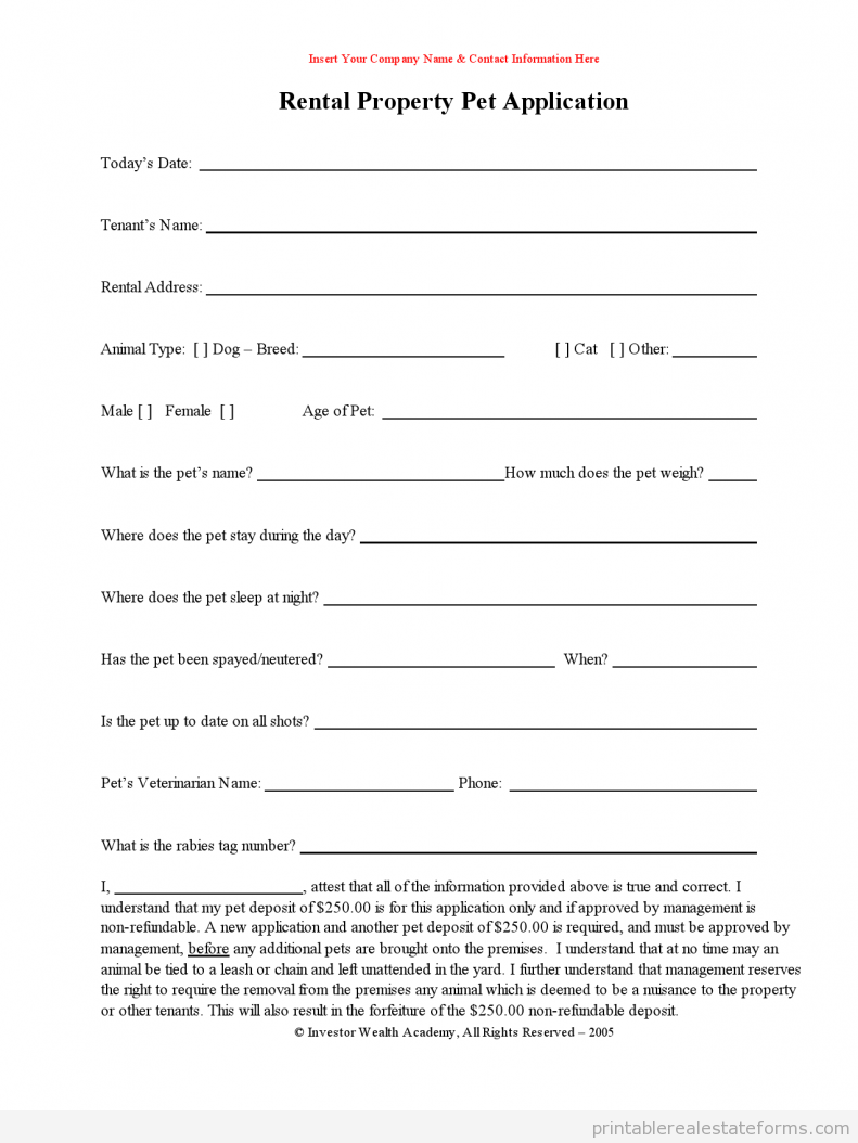 Rental_Pet_Application