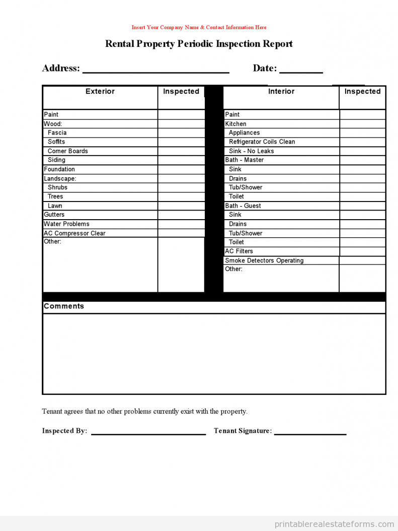 Rental_Property_Periodic_Inspection_Report