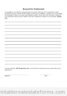 TESTIMONIAL LETTER TESTIMONIAL LETTER