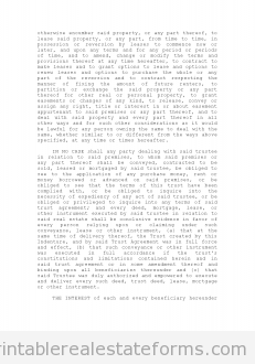 warranty deed to trustee