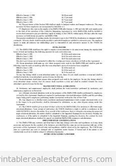 Collective Bargaining Agreement Industry Wide New York City Collective Bargaining Agreement Industry Wide New York City