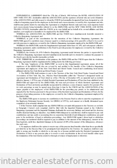 Collective Bargaining Agreement Industry Wide New York City Collective Bargaining Agreement Industry Wide New York City
