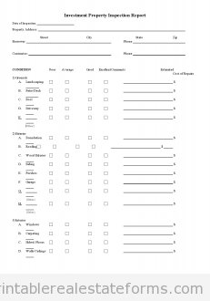 Investment Property Inspection Report Investment Property Inspection Report