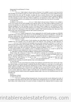 Management Contract for Major Hotel-With Incentive Provision Management Contract for Major Hotel-With Incentive Provision