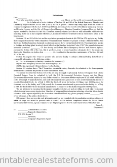 Notice to Sue Notice to Sue