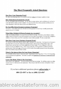 FAQs Flyer FAQs Flyer