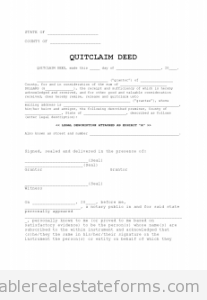 Quit-Claim Deed Quit-Claim Deed